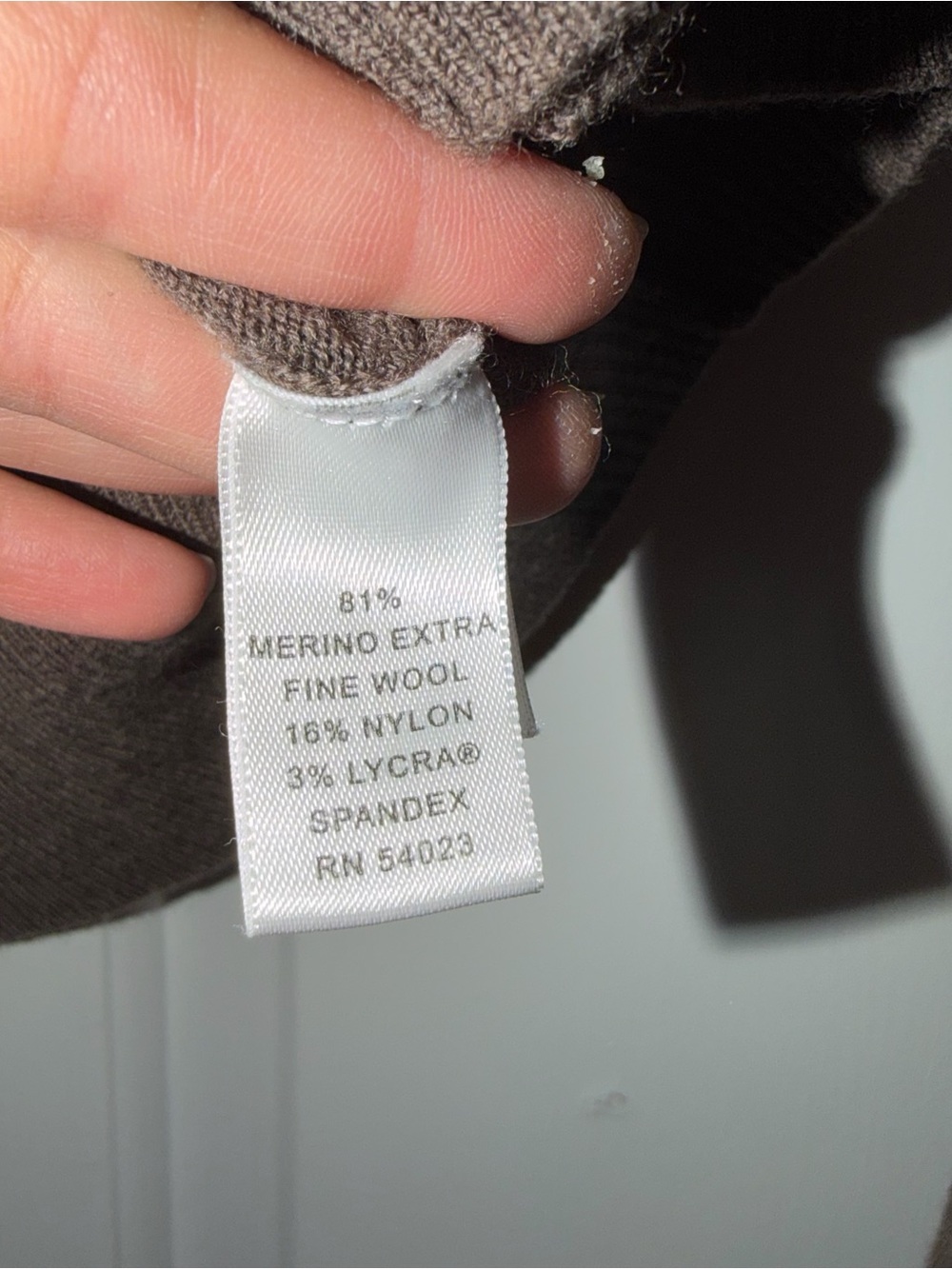 Banana Republic Brown extra fine Italian merino Button-Front cardigan sweater XS - Picture 11 of 12